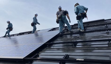 太陽光発電設置工事　釧路市Y様邸