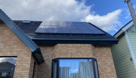 太陽光発電設置工事　釧路市K様邸