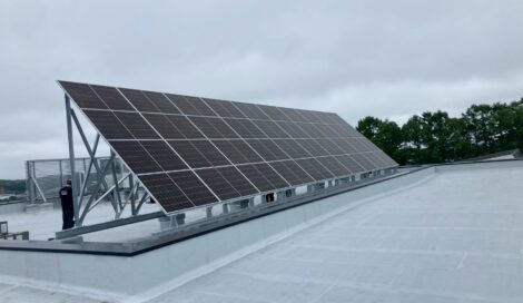 太陽光発電設置工事　帯広市E社