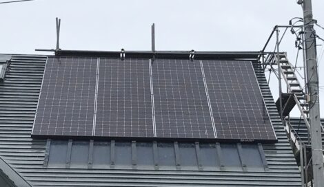 太陽光発電設置工事　帯広市B様邸