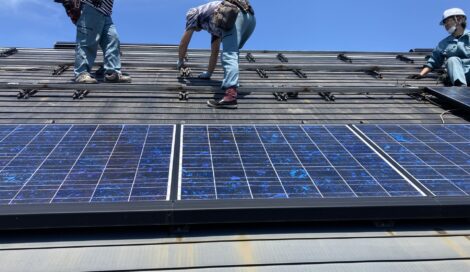 太陽光発電設置工事　釧路市K様邸