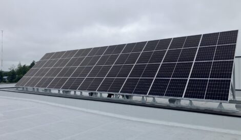 太陽光発電設置工事　帯広市E社