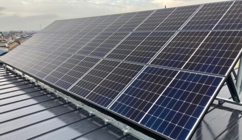 太陽光発電設置工事　釧路市G様邸