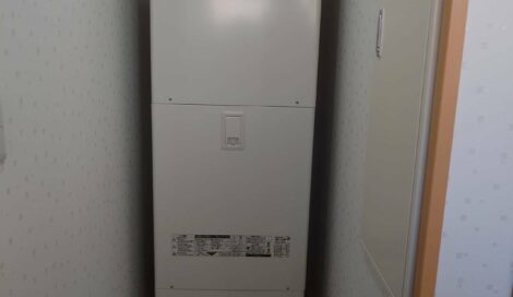 エコキュート設置工事　帯広市K様邸