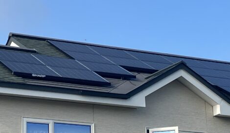 太陽光発電設置工事　釧路市A様邸