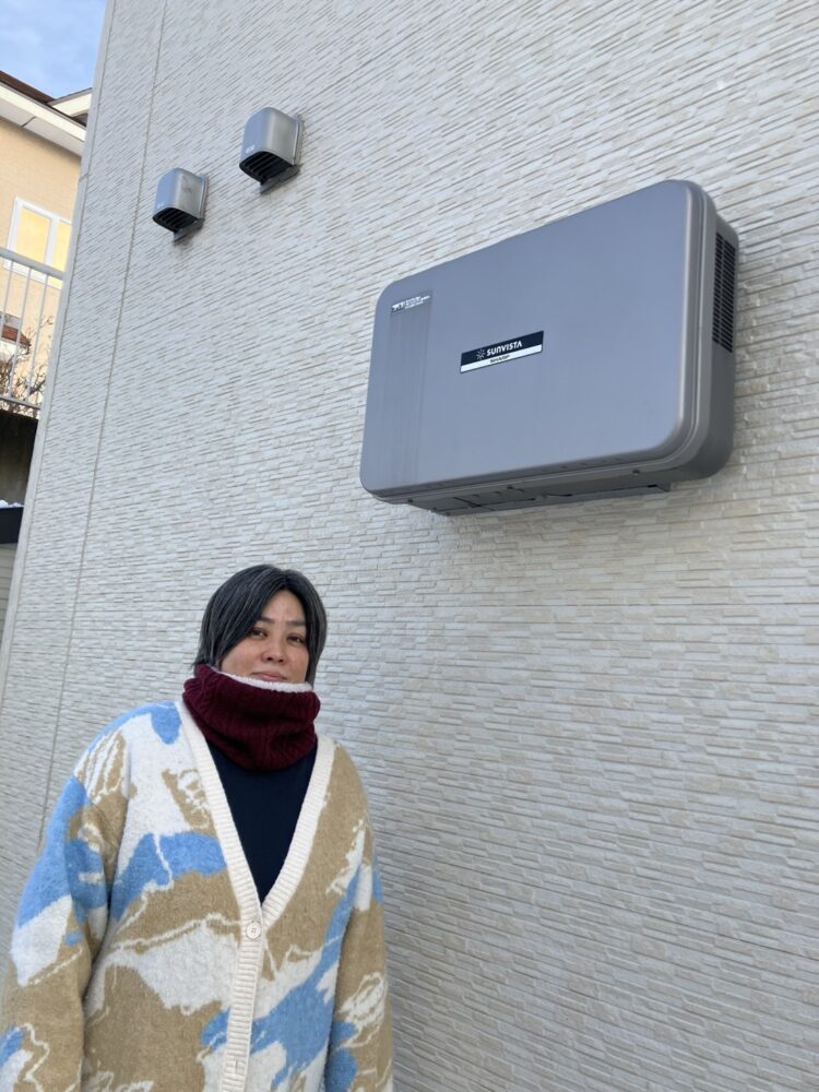 発電量が見えることで、節電意識が高まりました！