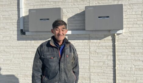 売電収入でローンをまかなえ、負担なく導入できています！