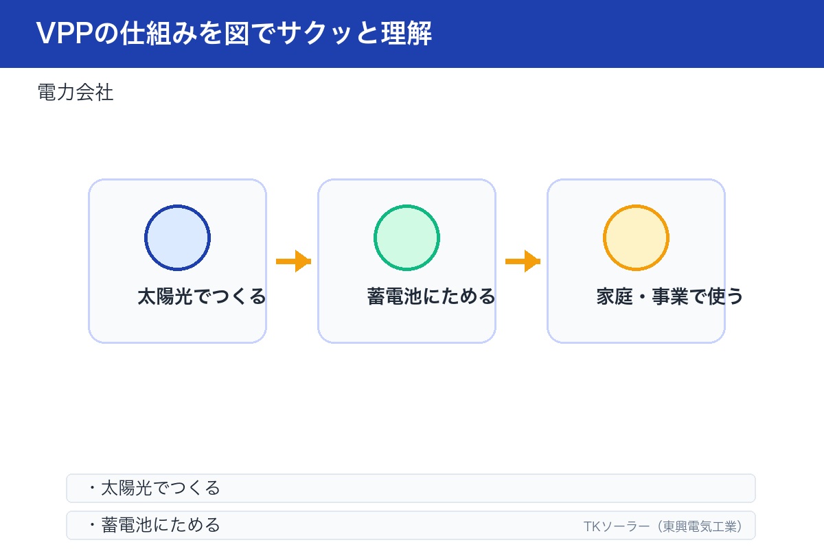 HEMS(家庭のエネルギー見える化システム)でVPP参加状況をモニターするイメージ