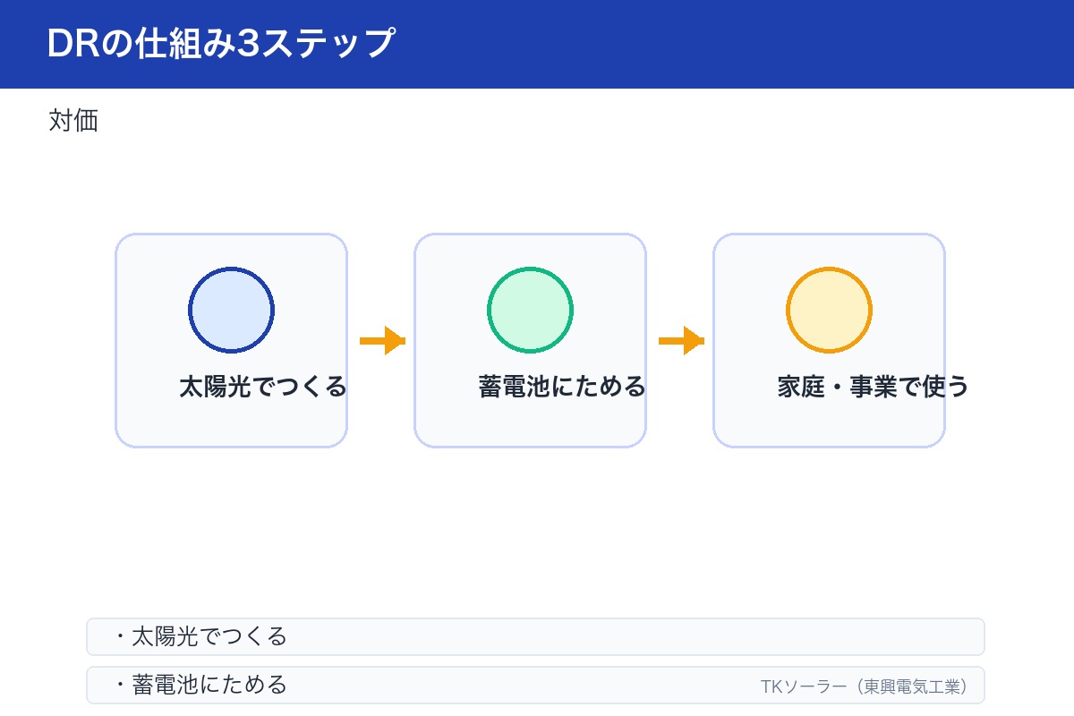 DRに参加できる家庭用蓄電池の屋外設置イメージ
