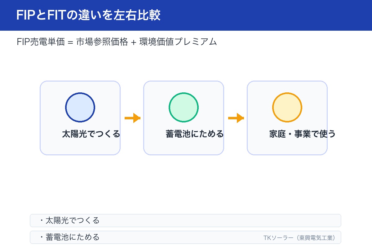住宅用太陽光と蓄電池の組み合わせイメージ
